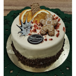 Tort świąteczny - dostawa...